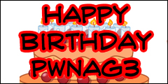 Pwnag3's birthday