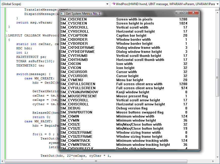 System Metrics 1