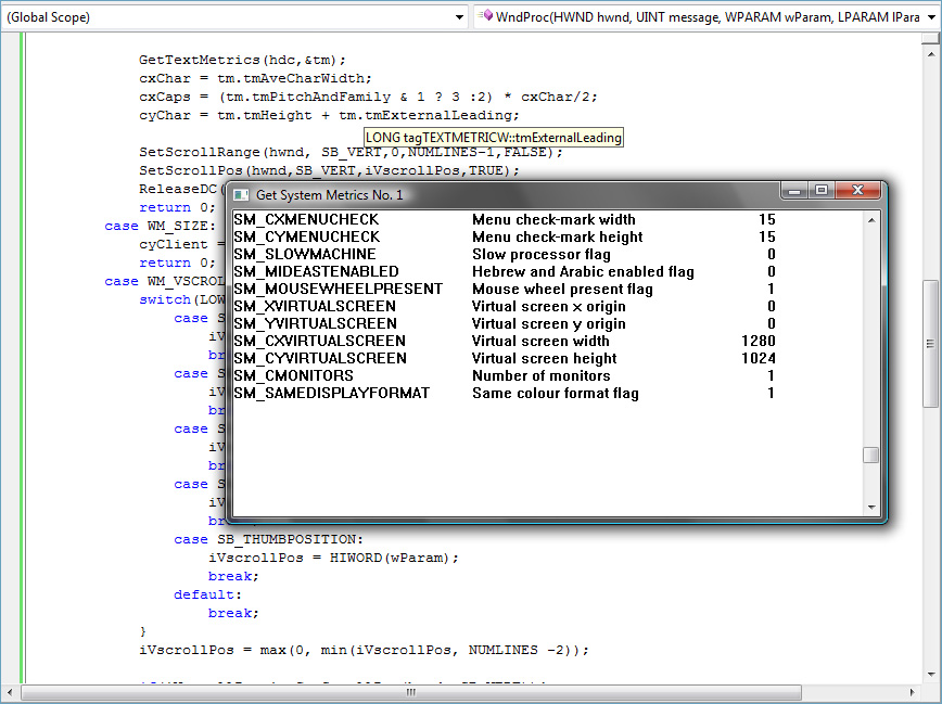 System Metrics 2