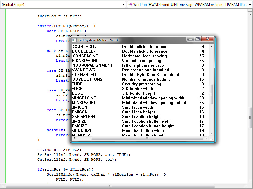 System Metrics 3